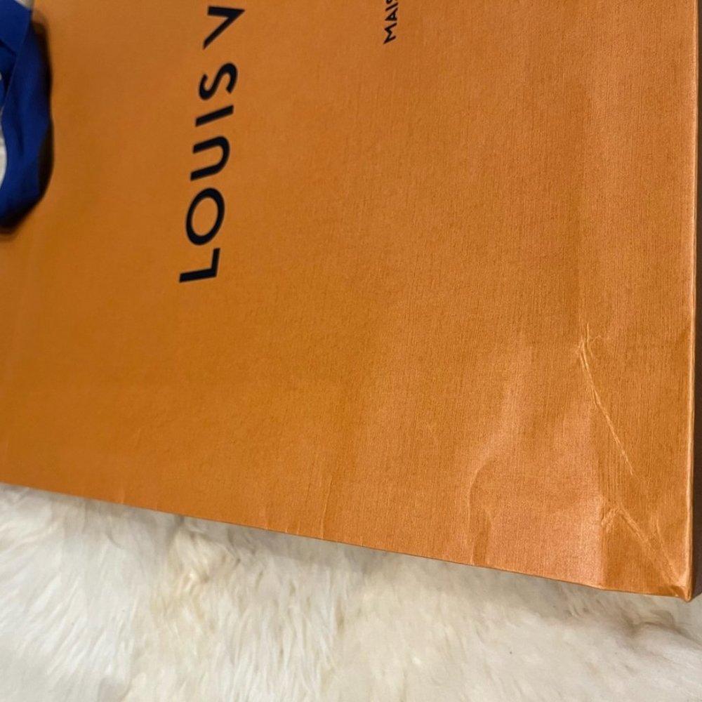 Louis Vuitton large shopping bag Authentic orange - Picture 8 of 8
